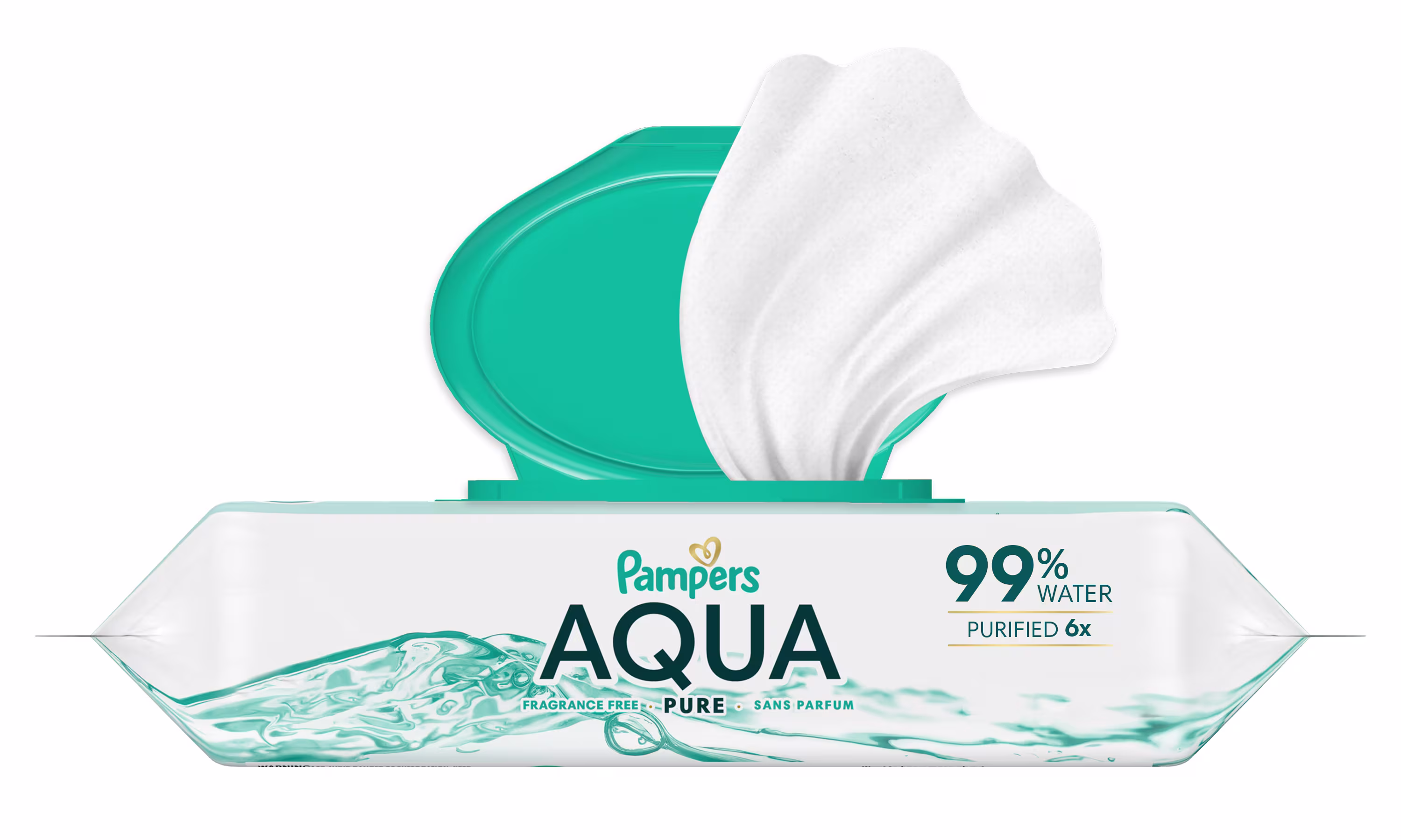 Pampers® Aqua Pure™, 4.8 out of 5 stars