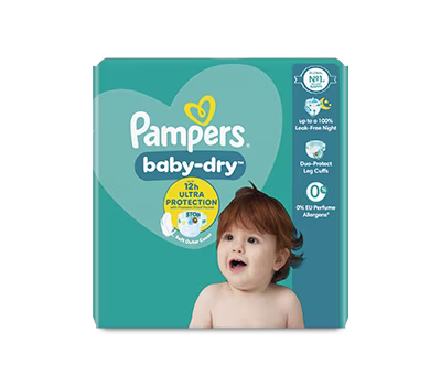 Pampers® Baby-Dry™ Taped SIZE 3 - 8 4.5 out of 5 stars rating