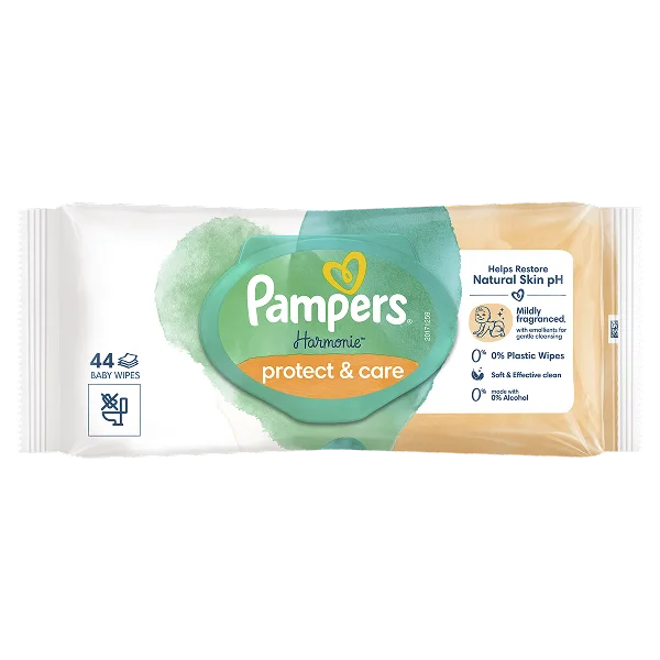 Chusteczki Pampers® Harmonie Protect & Care