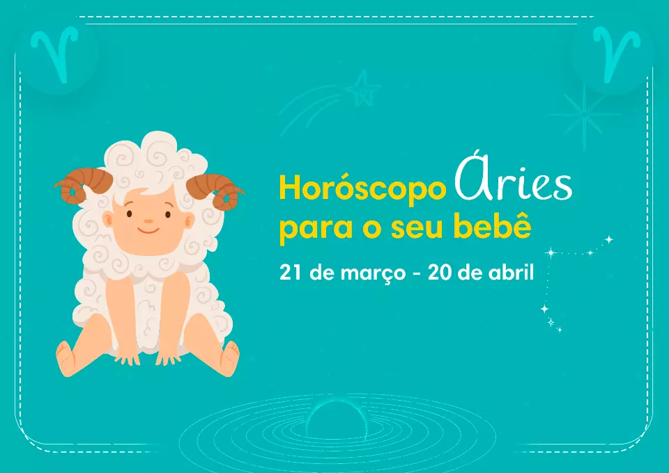 Horóscopo Áries para o seu bebê: personalidade, dicas e muito mais...

Áries
21 de março - 20 de abril