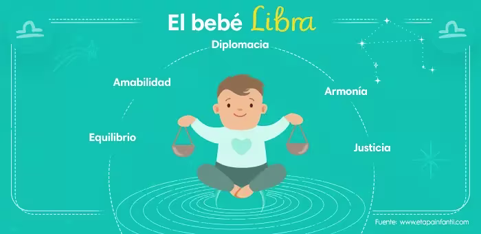 Horóscopo-bebé libra