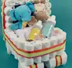 stroller diaper cake