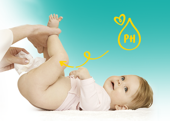 Ειδική σύνθεση που βοηθάει στην αποκατάσταση του φυσικού pH της επιδερμίδας 