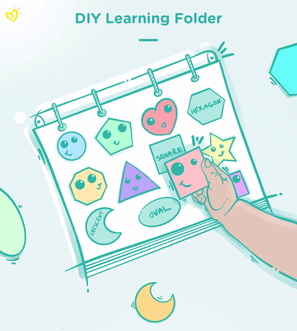 DIY learning folder