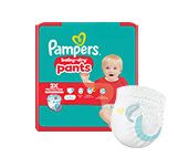 Demandez votre échantillon Baby Dry Pants taille 4 dès maintenant