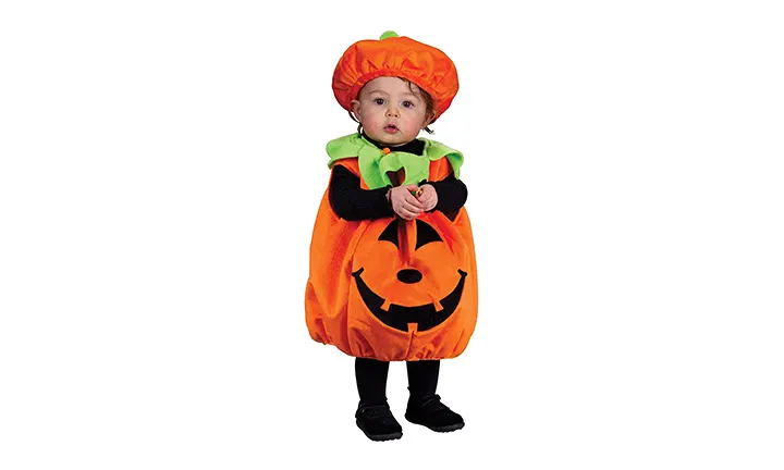 Baby's Infant Pumpkin Cutie Pie Costume by BeQeuewll
