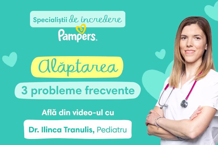 Alăptarea – 3 probleme frecvente