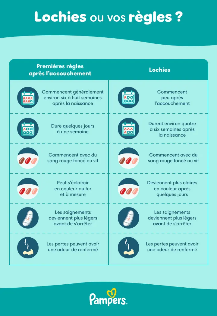 FR first period after baby infographic FR Pampers FistPeriodAfterBaby 720 20240904