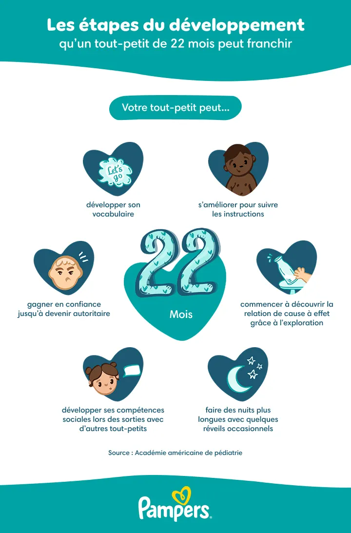 Étapes du développement à 22 mois Étapes du développement à 22 mois