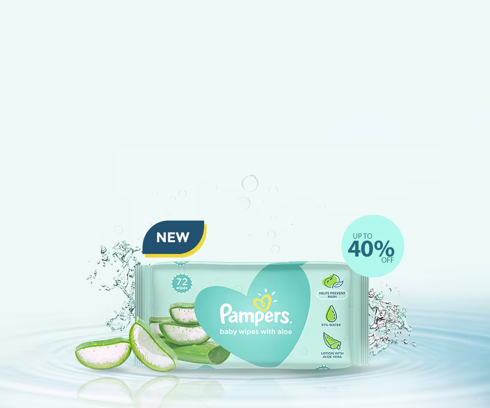 Pampers Aloe Wipes