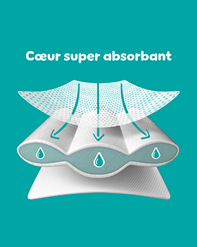Cœur super absorbant