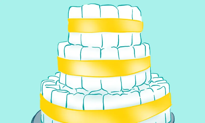 Comment faire un gâteau de couches 