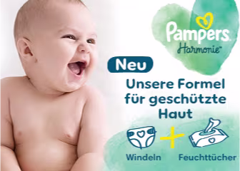 Pampers Harmonie Wipes + diapers 