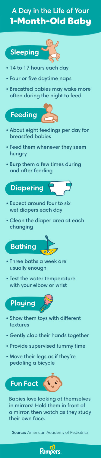 Feeding Schedule Month Development Age Breast Milk Month Old