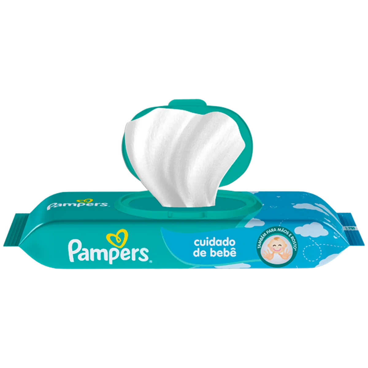 Lenços Umedecidos Pampers® Aroma Cuidado de Bebê 