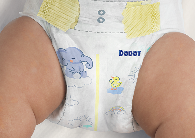 Pañales Dodot Sensitive T1 (30 Uds) Para Recién Nacidos 2-5kg