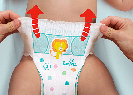 מכנסוני בייבי דריי™ של פמפרס®