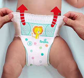 מכנסוני בייבי דריי™ של פמפרס®