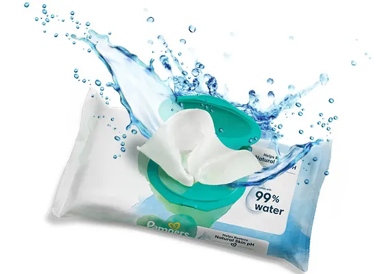 Leichte Lotion mit 99 % Wasser