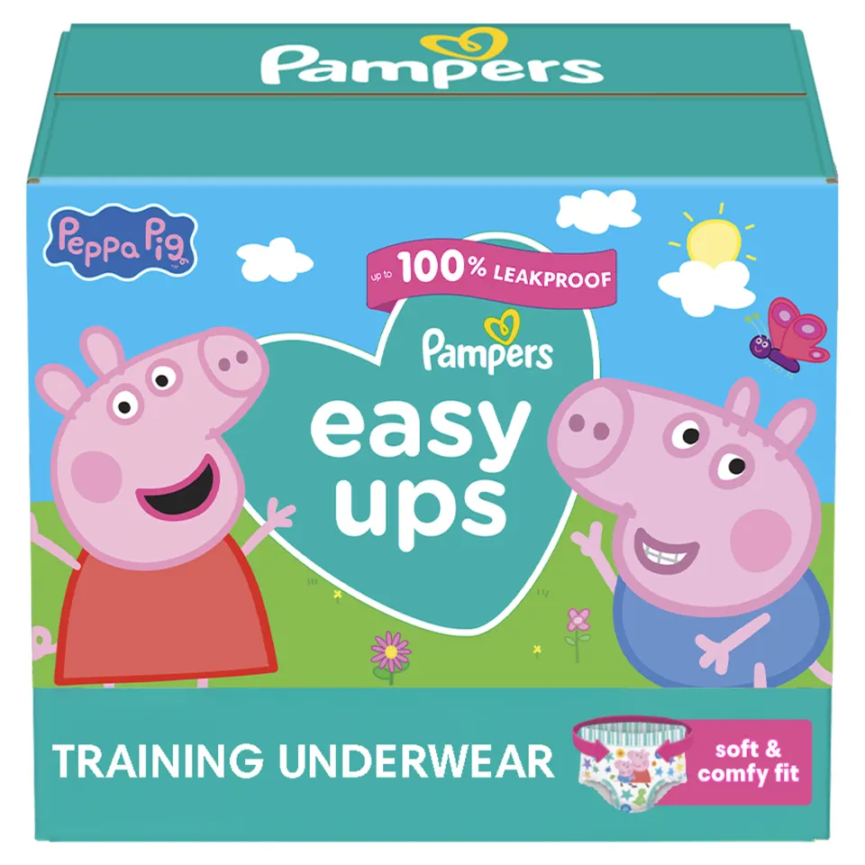 Packshot of Pampers Easy Ups Training Pants