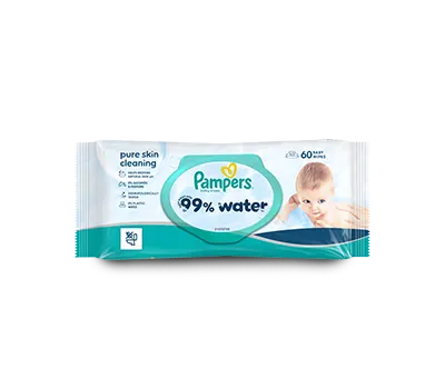 Pampers 99% water