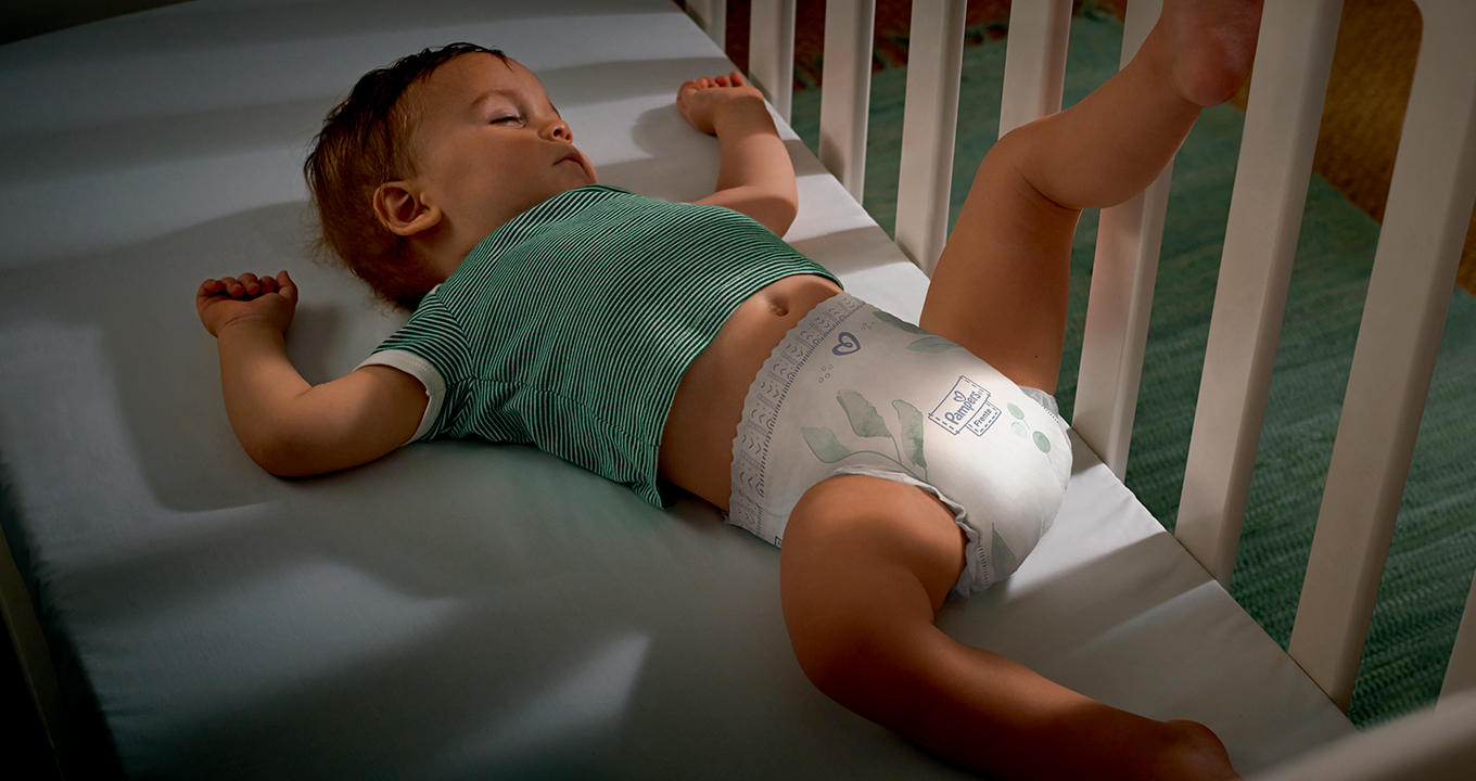 Mantiene a tu bebé sequito la noche entera