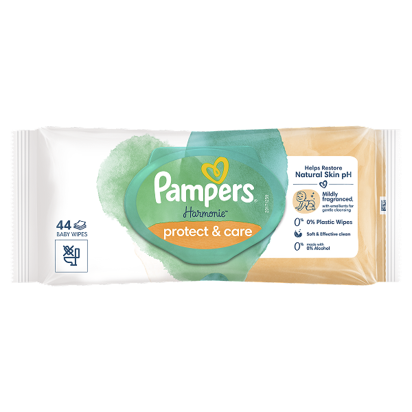 Pampers® Harmonie Protect & Care 0% Plastic