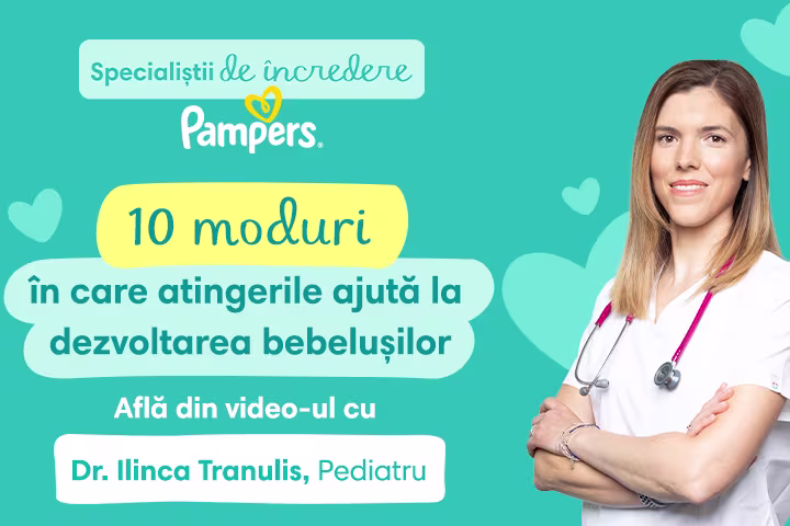 Dr. Ilinca Tranulis 10 moduri in care atingerile ajuta la dezvoltarea bebelusilor