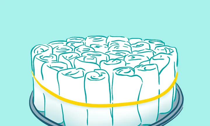 Comment faire un gâteau de couches étape 3