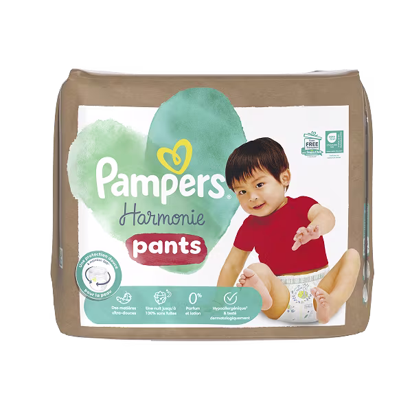 Plenkové kalhotky Pampers® Harmonie VELIKOST 4 - 6 3.0 out of 5 stars rating