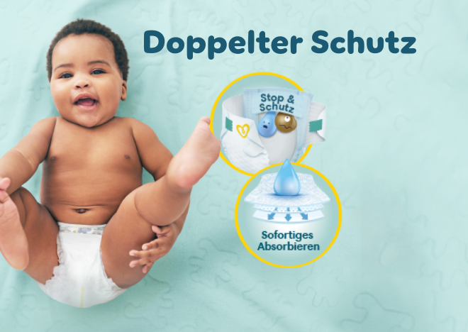 Doppelter Schutz - Stop & Schutz Täschchen, Sofortiges Absorbieren