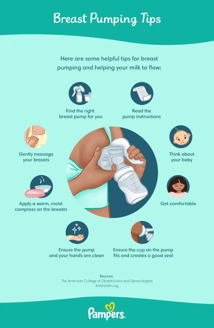 Breast pumping tips