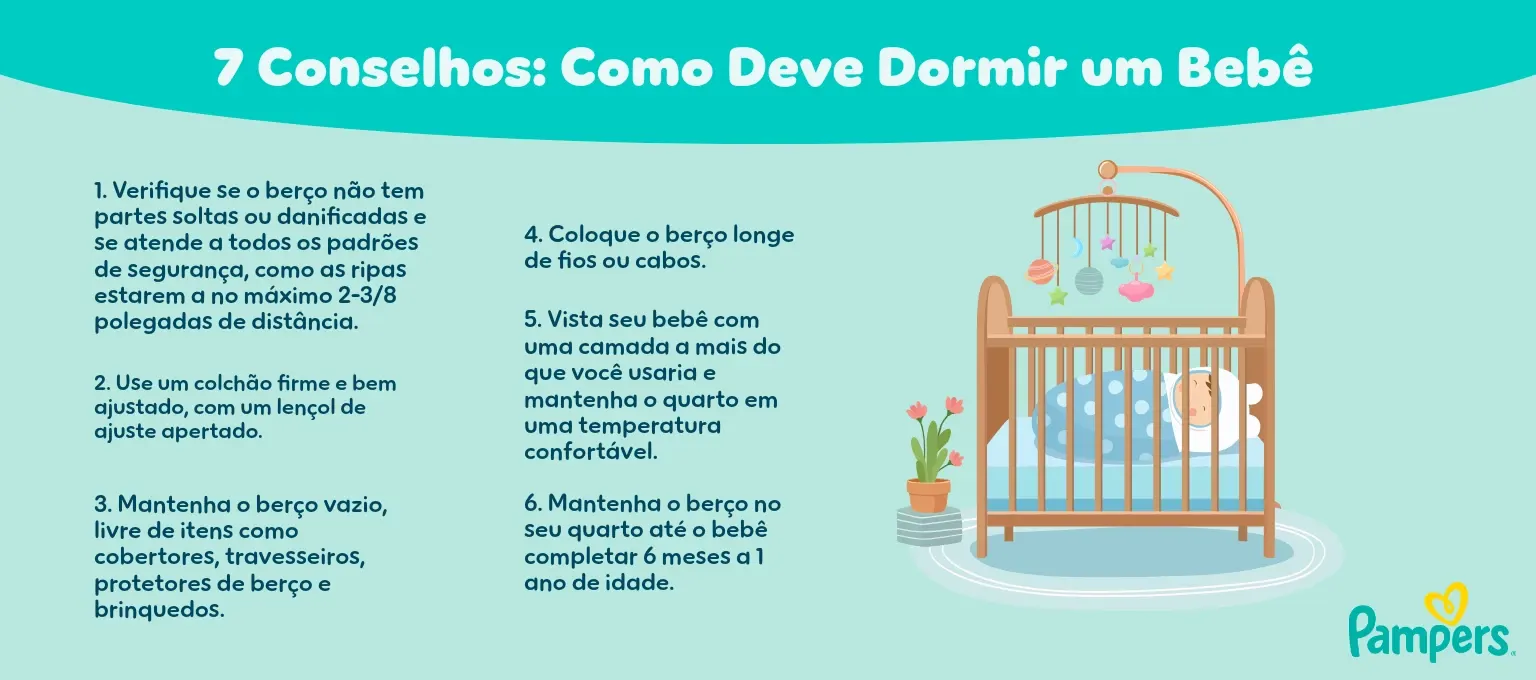 Como deve dormir um bebê Como deve dormir um bebê