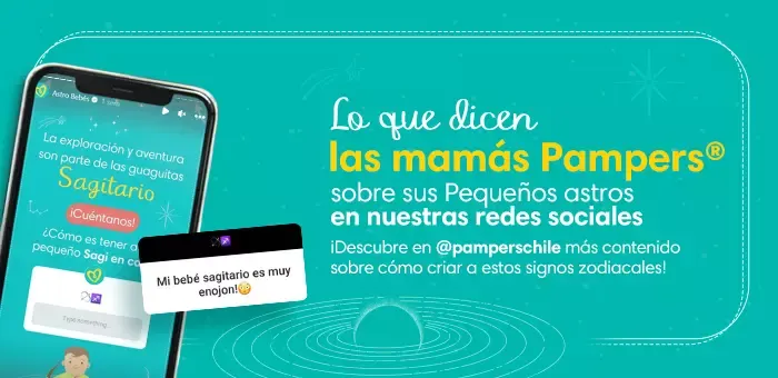 Horóscopo Sagitario para tu bebé: Testimonio de mamás Pampers ehub pam horbb SagitarioCH 700x340