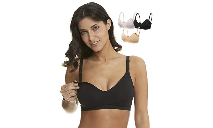 HOFISH Seamless Nursing Bra