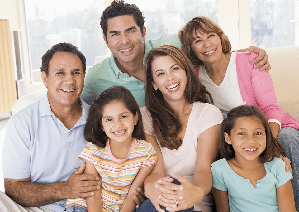  Miembros de una familia extendida