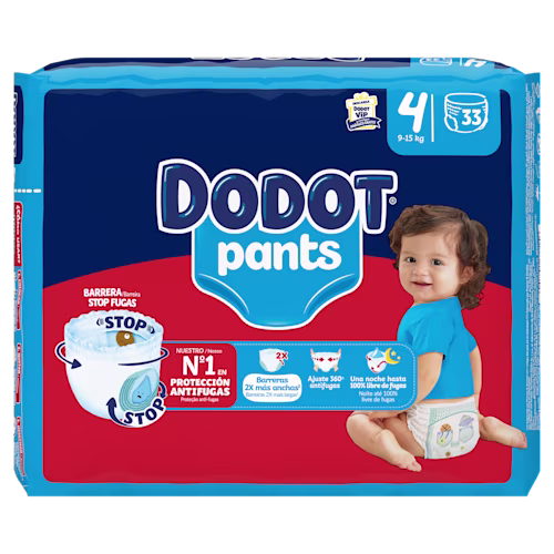 Dodot® Pants tamanho 4 - 6 Classificação de 4.7 em 5 estrelas
