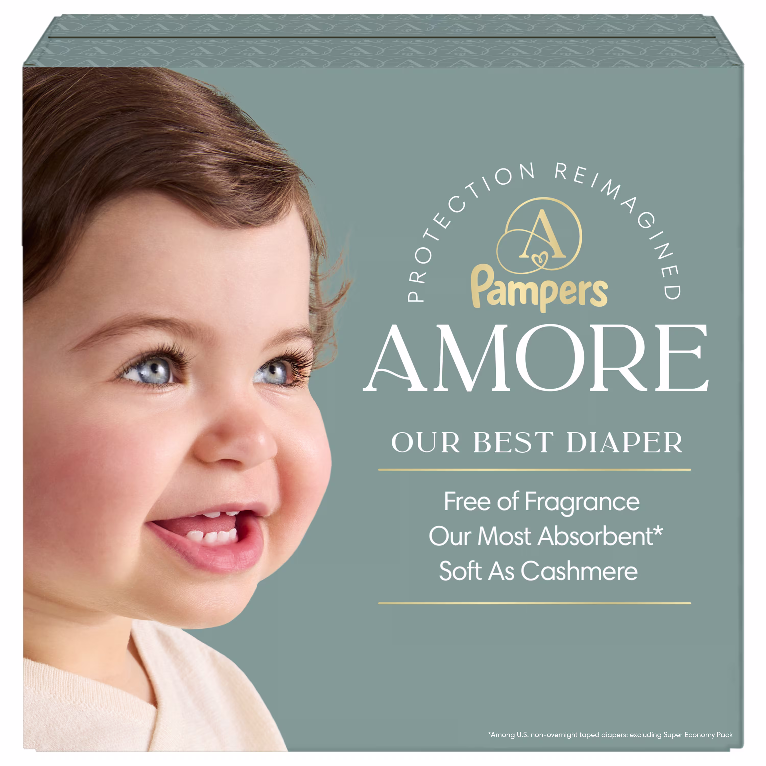Pampers® AMORE™ Diapers, 4.8 out of 5 stars, SIZE Newborn - 7, NEW