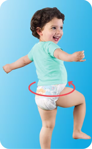 Recomendações personalizadas de ajuste de fraldas