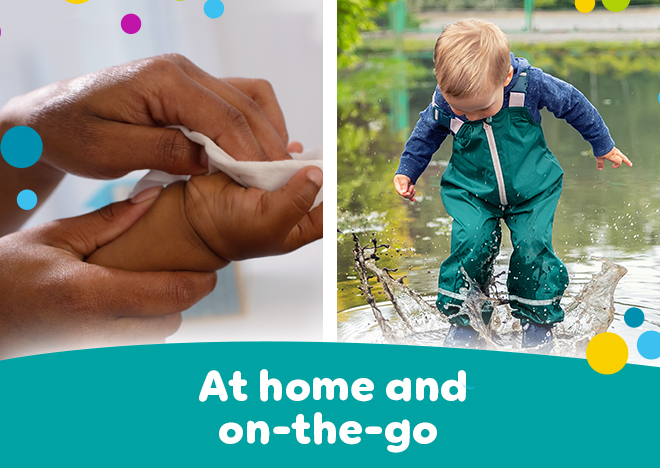 At home and on-the-go