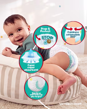 4x protection baby dry pants