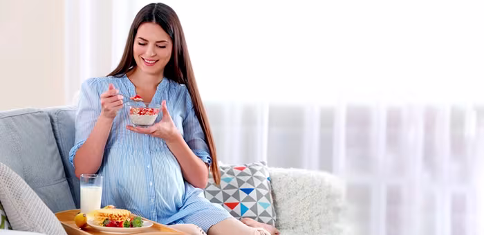 Alimentação saudável na gravidez