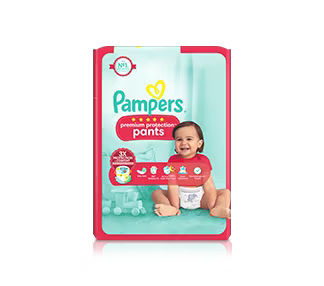Couches-culottes Pampers Premium Protection Pants – confort et liberté de mouvement pour bébé
