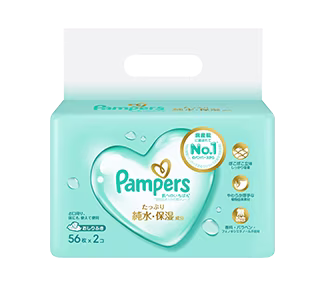 パンパース®の肌へのいちばん おしりふき