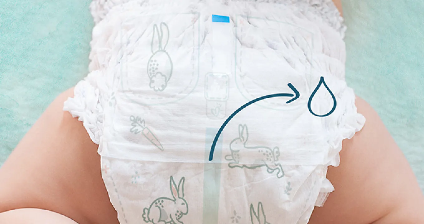 Pampers Harmonie Pants mit Urin-Indikator