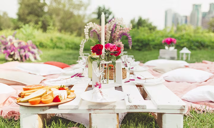 Go for a Picnic baby shower idea