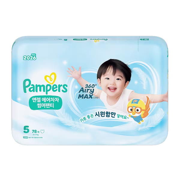 팸퍼스 공식몰 엔젤에어차차 썸머팬티