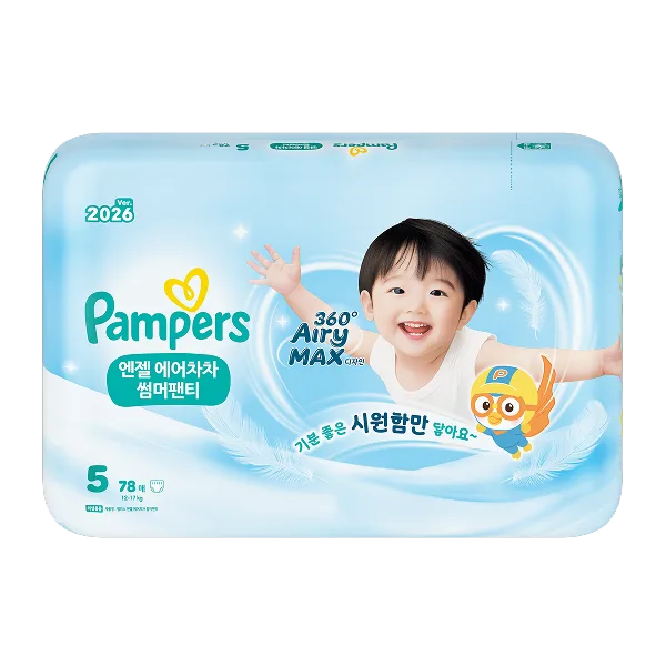 팸퍼스 엔젤 에어차차 썸머팬티 여름기저귀 (Pampers® Angel Airchacha Summer Pants)