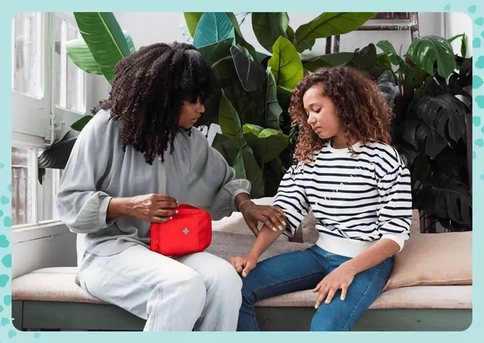 Itens para kit de primeiros socorros