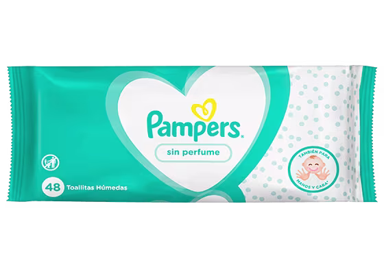 Toallitas Húmedas Pampers® Sin Perfume